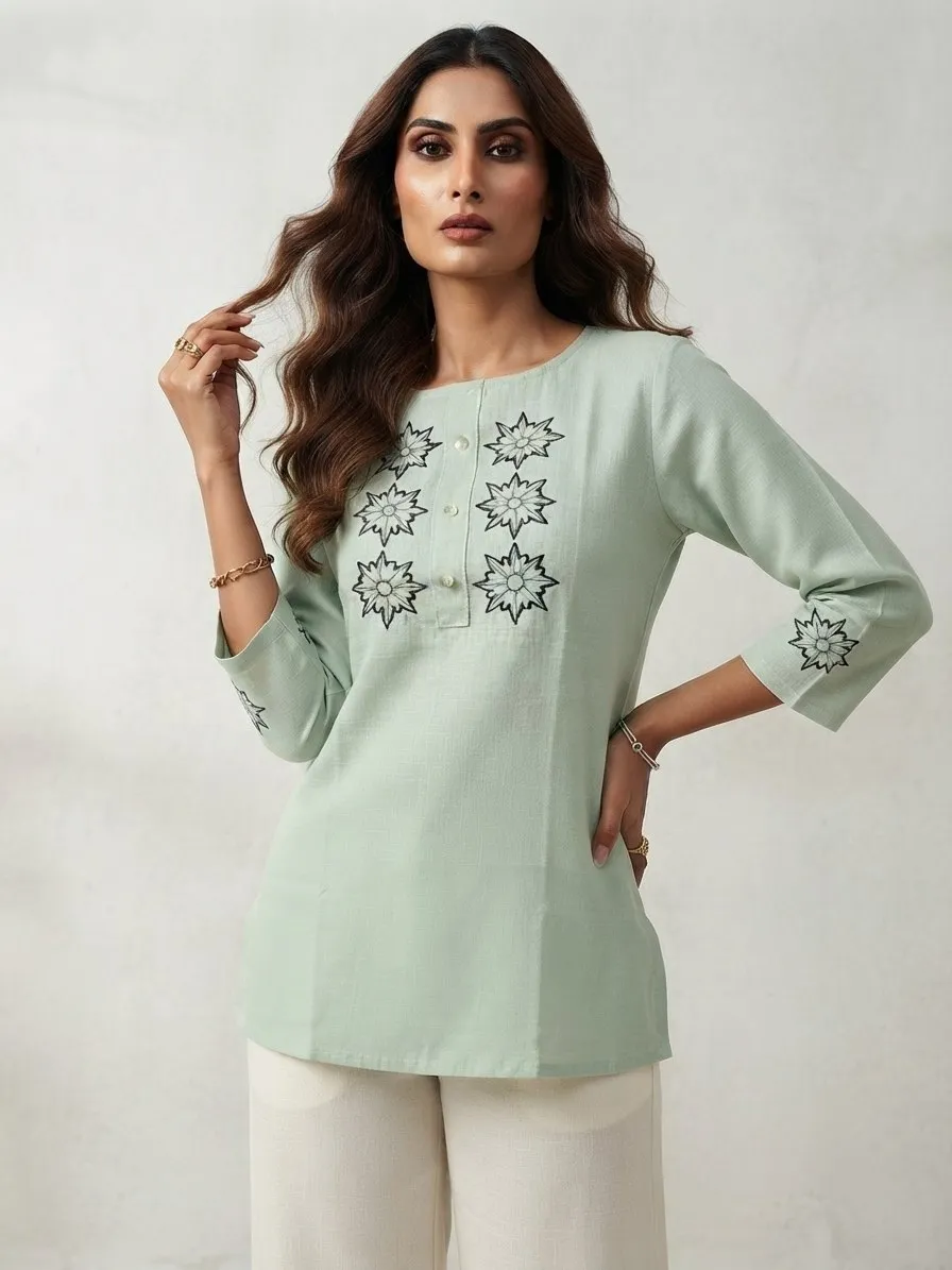 Latest Shiv 1080 Cotton Embroidered Top Wholesale 2026