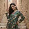 Latest Shiv 1040 Woman Green Cotton Fancy Top Wholesale 2026