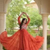 Launching Moni 1271 Navratri Special Bandhani Gown Collecation Wholesale 2026