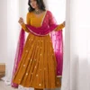 Stylish Sabina 5313 Faux Georgette Anarkali Kurti Pant Dupatta 2026