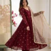 Stylish Sabina 5313 Faux Georgette Anarkali Kurti Pant Dupatta 2026