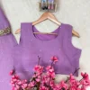 Beautiful C585 247 Cruncy Silk with Embroidery Work Kurti Koti & Plazzo Set Wholesale 2026