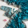 Launching MHV Pure Soft Silk Embroidery and Zari Work Saree Wholesale 2026