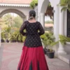 Moni 5076 Rayon with Kutchi Gamthi Work Lehenga Choli Wholesale