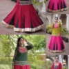 Moni 5076 Rayon with Kutchi Gamthi Work Lehenga Choli Wholesale