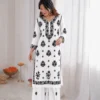 Buy SS2016 Rayon Chikankari Kurti with Plazzo Set Wholesale Supplier 2026