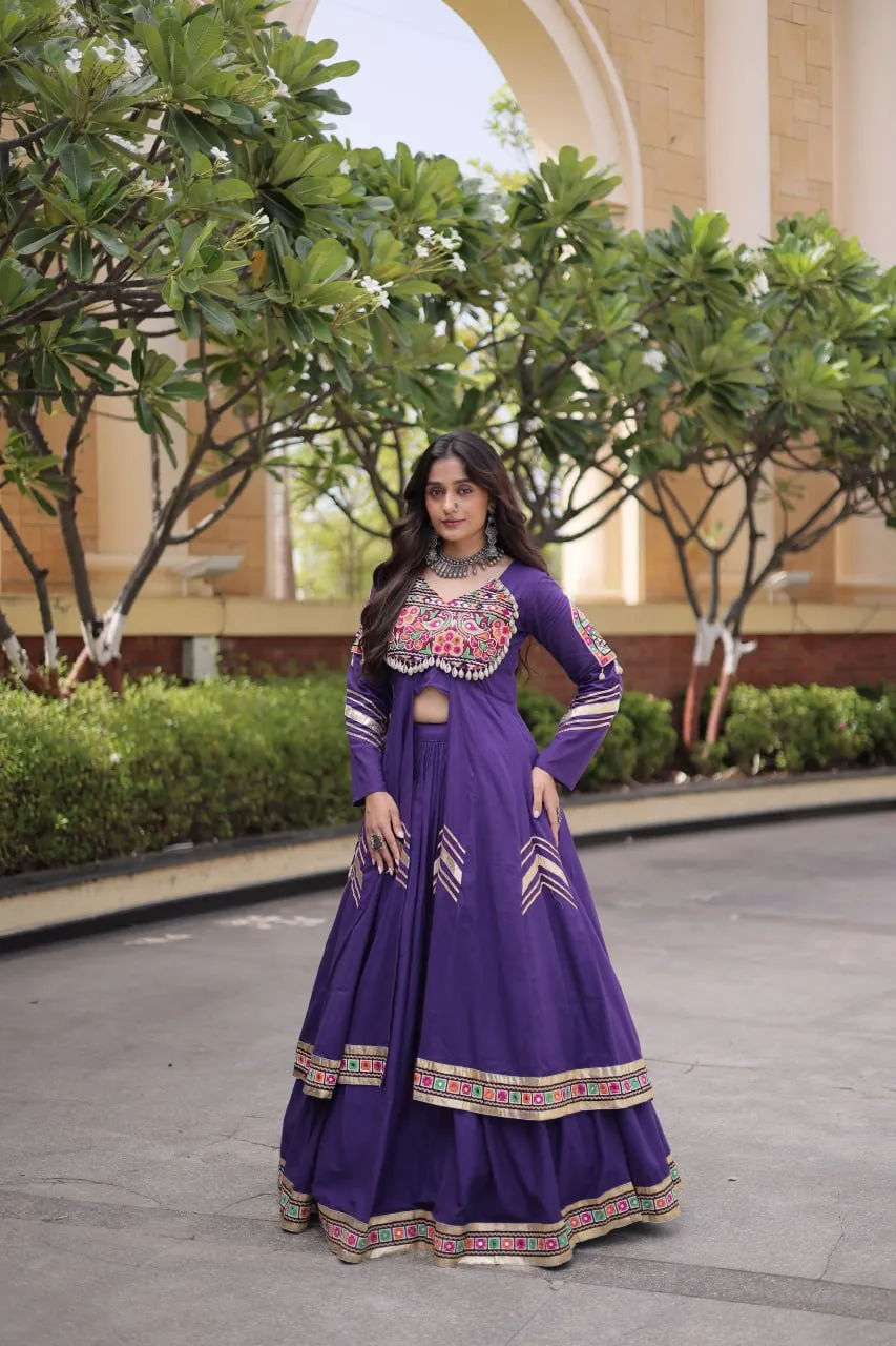 Beautiful Mohini 7178 Kora Cotton with Gamthi & Gota patti work Lehenga Choli Wholesale 2026