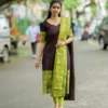 LFK 7024 Kanchi Cotton Trendy Kurta Dupatta Set Wholesale Supplier