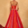 BDB 85 Chinon Silk and Embroidery Sequins Work Indo Western Wholesale