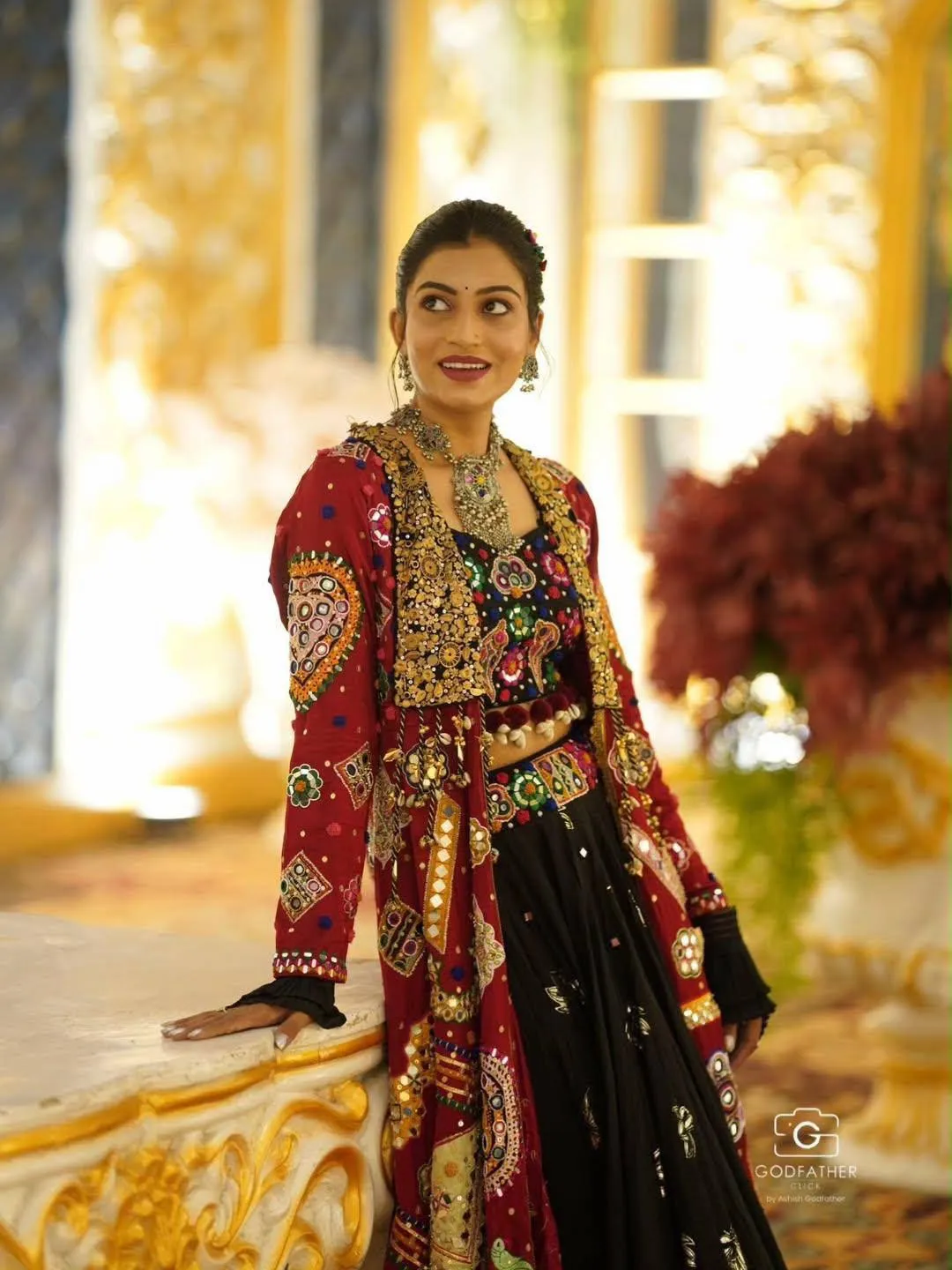 Stylish C585 201 Heavy Muslin Cotton with Mirror Work Lehenga Chaniya Choli Wholesale 2026