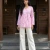 Shiv 1056 Cotton Fancy Flared Short Kurti Wholesale Supplier