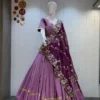Juhi Roman Silk Navratri Lehenga Choli Wholesale Supplier