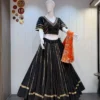Juhi Roman Silk Navratri Lehenga Choli Wholesale Supplier