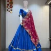 Juhi Roman Silk Navratri Lehenga Choli Wholesale Supplier