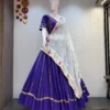 Juhi Roman Silk Navratri Lehenga Choli Wholesale Supplier