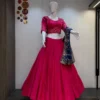 Juhi Roman Cotton Silk Lehenga Choli Wholesale Supplier