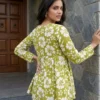 Shiv 1058 Cotton Fancy Flared Short Kurti Wholesale Supplier