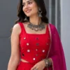 SWT 1207 Cotton Kali With Mirror Work Navratri Lehenga Choli Wholesale
