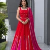 SWT 1207 Cotton Kali With Mirror Work Navratri Lehenga Choli Wholesale