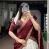 Buy WMN 2042 Silk Cotton with Zari Work South Indian Lehenga Choli Wholesale 2026