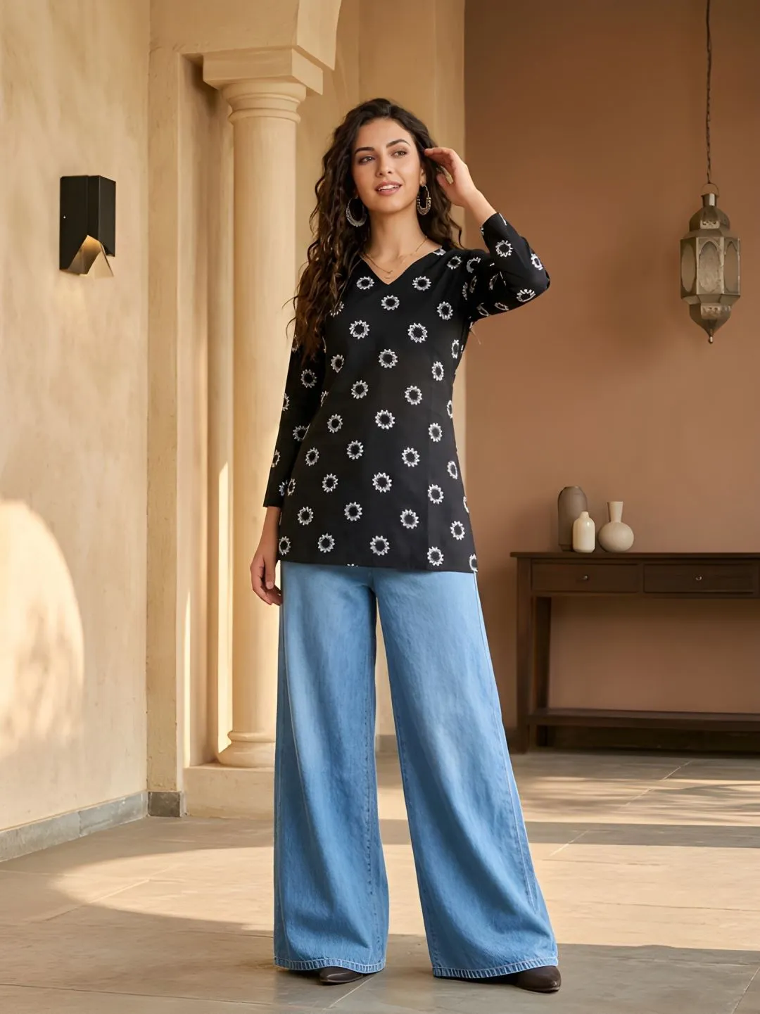 Latest Shiv 1063 Cotton V Neck Short Kurti Wholesale Supplier 2026