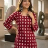 Shiv 1067 Square Neck Short Kurti Wholesale Supplier