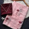 WMS Dana Flower Work Organza Saree Wholesale Supplier