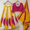 Juhi Pure roman silk Lehenga Choli Wholesale Supplier
