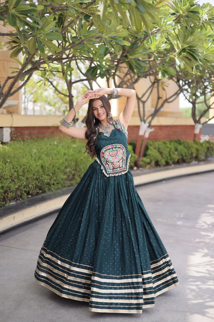 Buy Mohini 7183 Rayon With Gamthi Mirror Work Lehenga Chaniya Choli Wholesale 2026