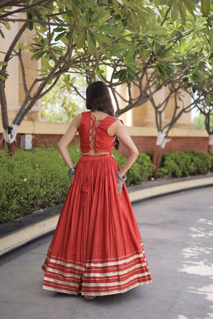 Buy Mohini 7183 Rayon With Gamthi Mirror Work Lehenga Chaniya Choli Wholesale 2026