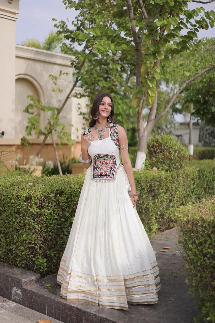 Buy Mohini 7183 Rayon With Gamthi Mirror Work Lehenga Chaniya Choli Wholesale 2026