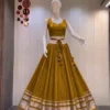 Stylish Juhi Pure Roman Cotton Silk Navratri Lehenga Choli Wholesale 2026