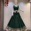 Stylish Juhi Pure Roman Cotton Silk Navratri Lehenga Choli Wholesale 2026