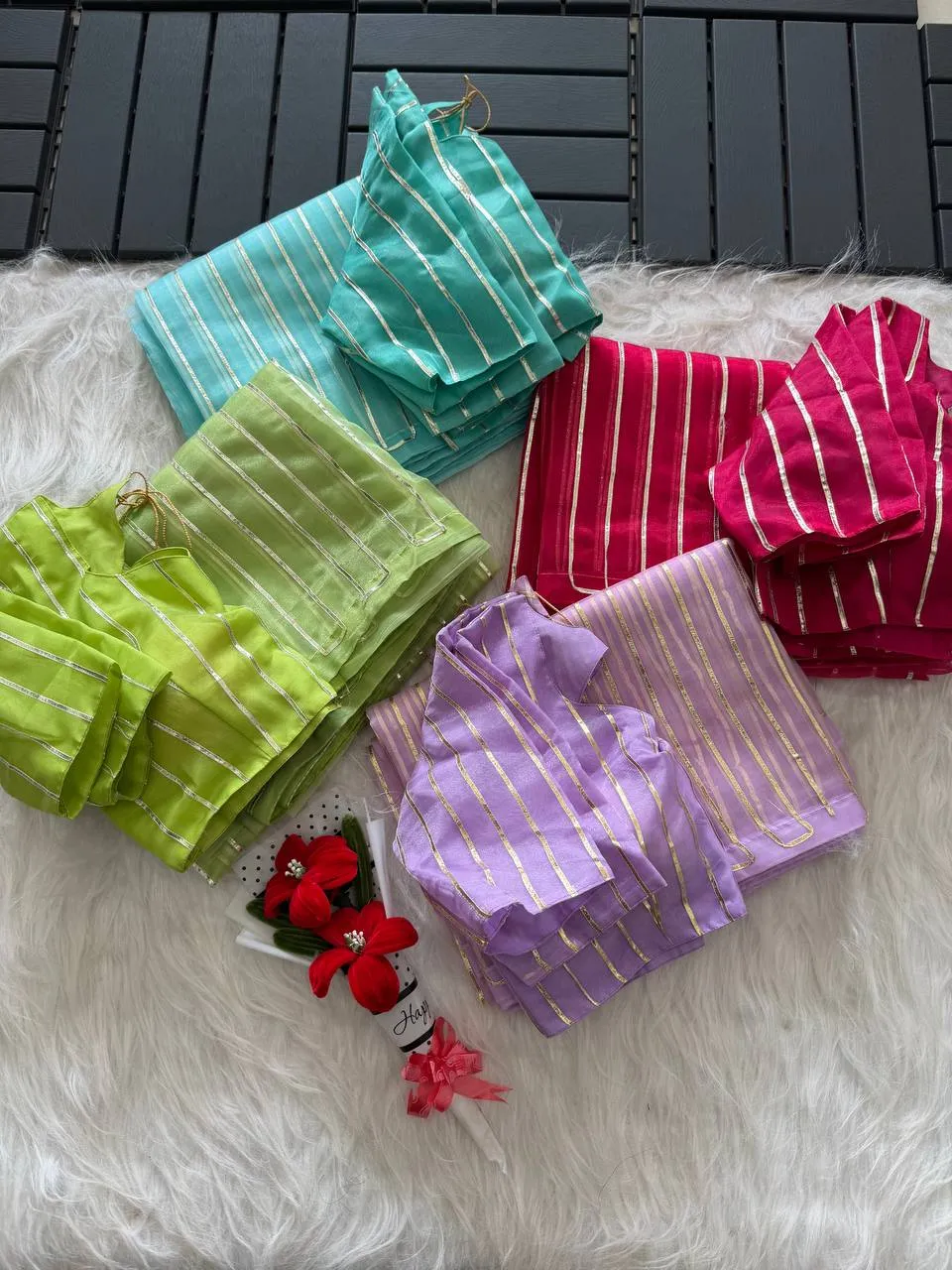 MHV Organza Silk Saree Wholesale Supplier
