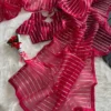Beautiful MHV Organza Silk Saree Wholesale Supplier 2026