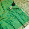 Launching Pooja Pure Banarasi Silk Saree With Rich Pallu Wholesale Surat 2026