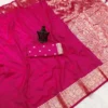 Buy Pooja Pure Banarasi Silk saree Heavy Weaving Design Wholesale 2026