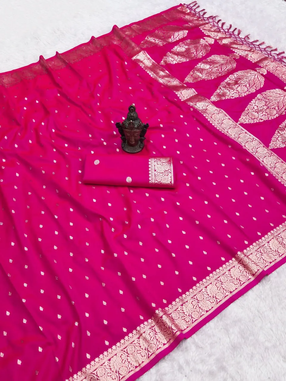 Launching Pooja Pure Soft Silk Banarasi saree Wholesale Surat 2026