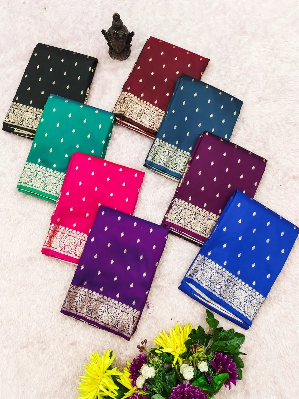Launching Pooja Pure Soft Silk Banarasi saree Wholesale Surat 2026