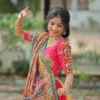 C585 204 Heavy Muslin Cotton With Mirror Work Lehenga Chaniya Choli Wholesale