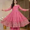 Launching STD 6138 Soft Crunchy Silk With Sequins & Thread work Anarkali Suit Set 2026