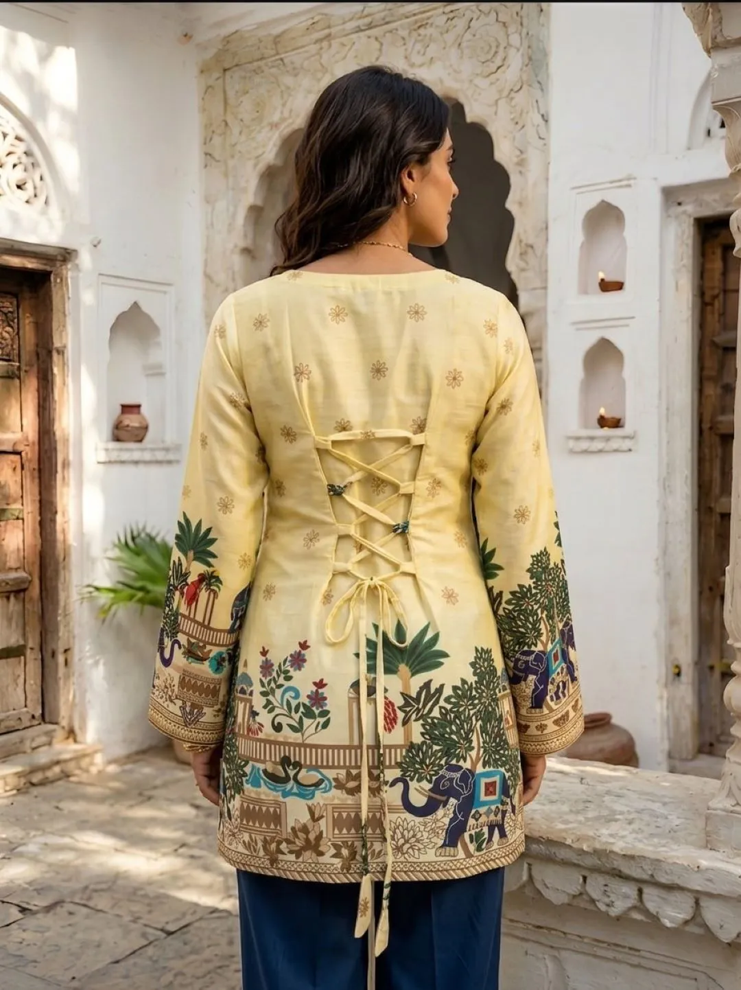Beautiful Shiv 1071 Cotton Kalamkari Short Kurti Wholesale Supplier 2026