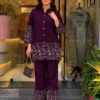 Stylish SS2016 Heavy Rayon With Embroidery Work Co ord Set Wholesale Supplier 2026