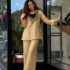 Launching C585 248 crunchy silk Embroidery Work With Handwork Co ord set Wholesale 2026