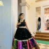 Stylish C585 205 Heavy Muslin Cotton Real Mirror Work Navratri Special Lehenga Choli Wholesale 2026