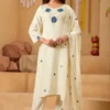 RRD 270602 Rayon With Embroidery Work Top Bottom & Dupatta Set Wholesale Surat