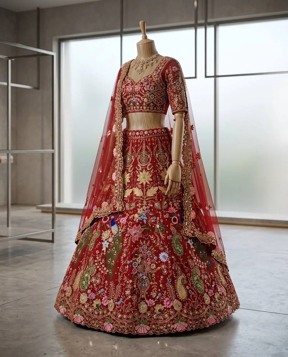 Latest SBD 1869 Georgette With Embroidery Work Bridal Lehenga Choli Wholesale 2026