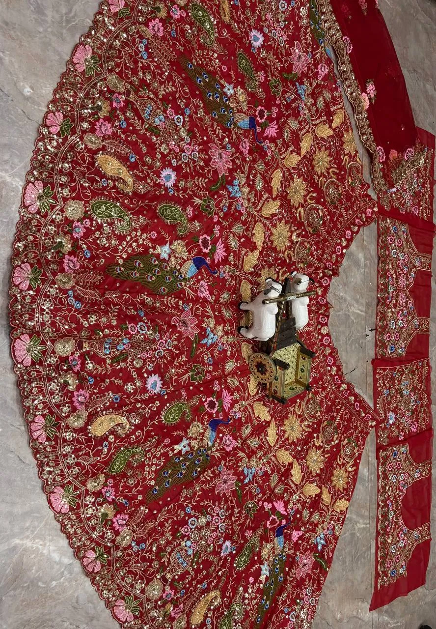 Latest SBD 1869 Georgette With Embroidery Work Bridal Lehenga Choli Wholesale 2026