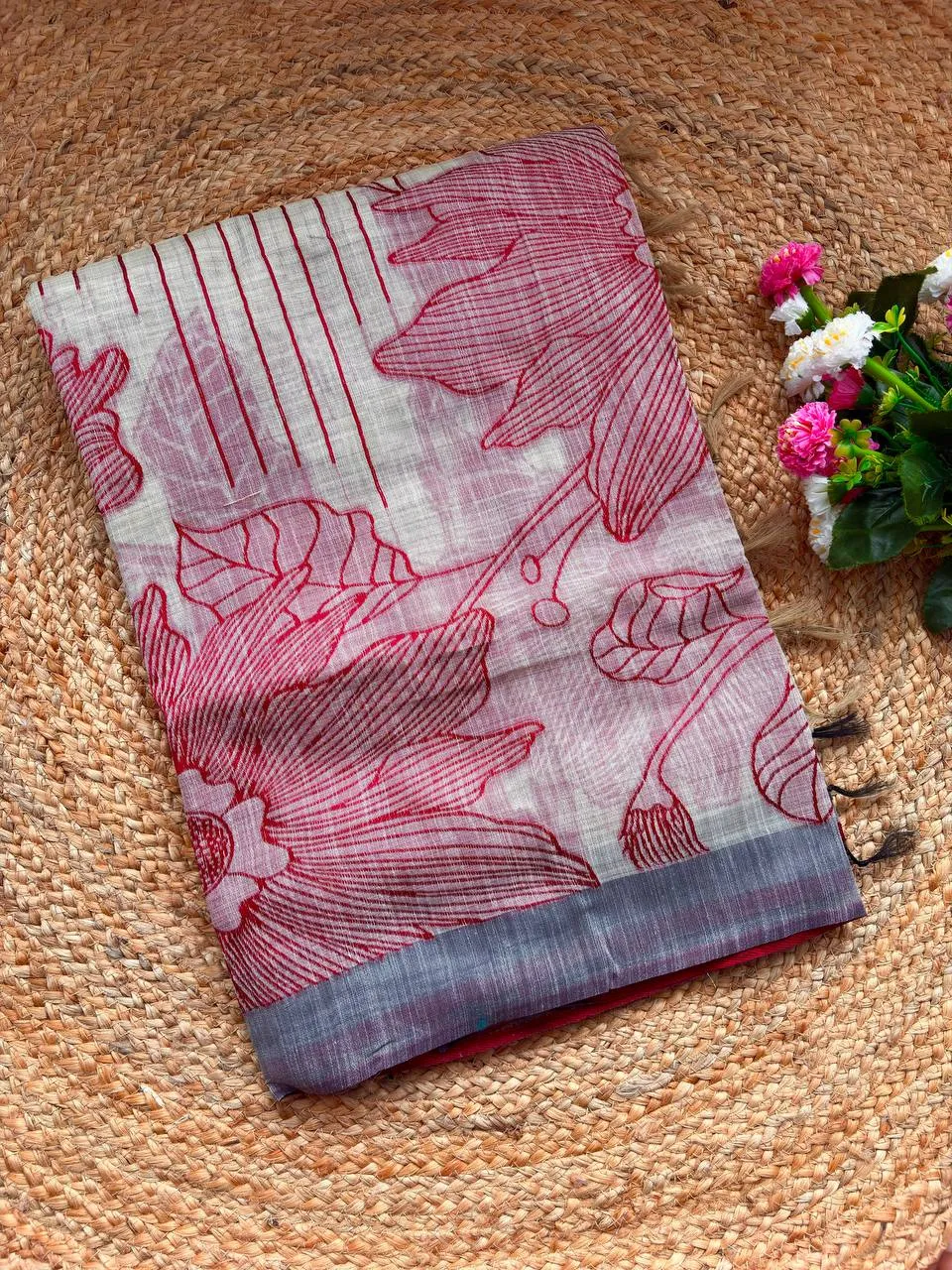 Launching MHV Pure Jamdani With Rich Zari Weave Saree Wholesale Supplier 2026
