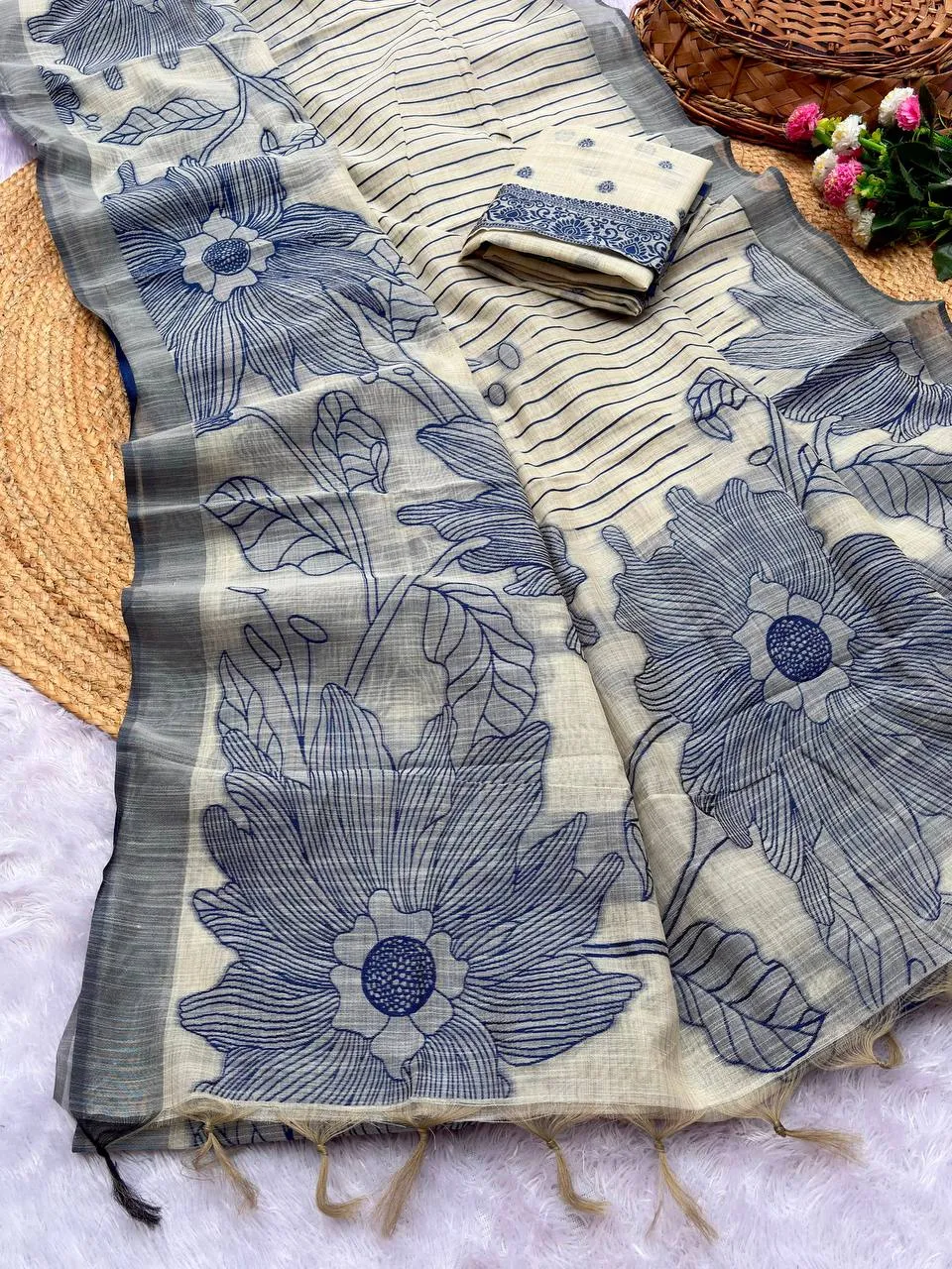 Launching MHV Pure Jamdani With Rich Zari Weave Saree Wholesale Supplier 2026